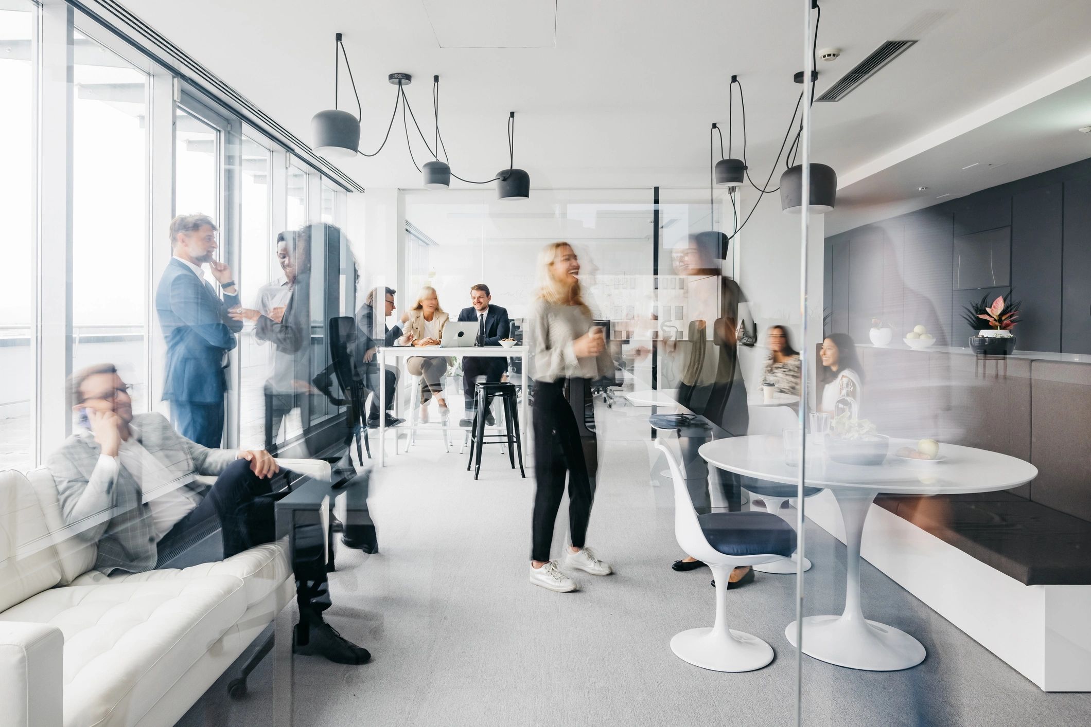 modern marketing office